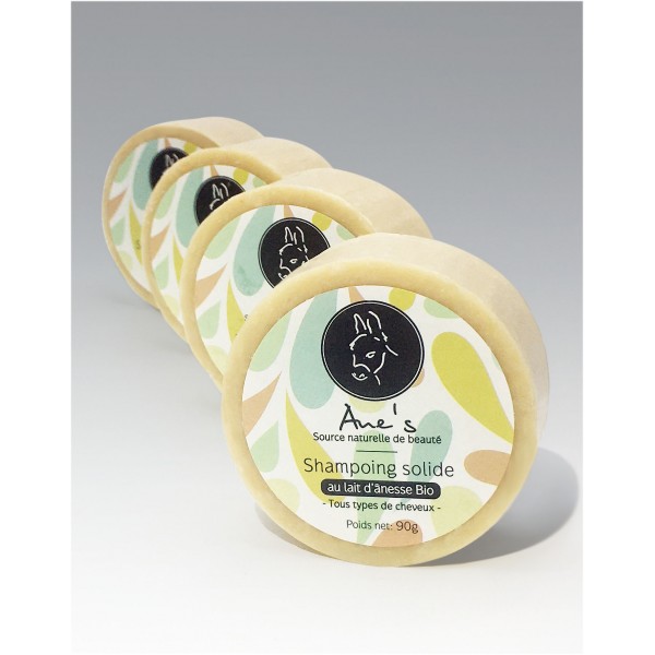 Shampoing solide au lait d'ânesse