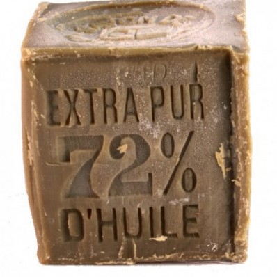 Savon de Marseille cube rustique Olive le Sérail 300 g 72% cuisson chaudron