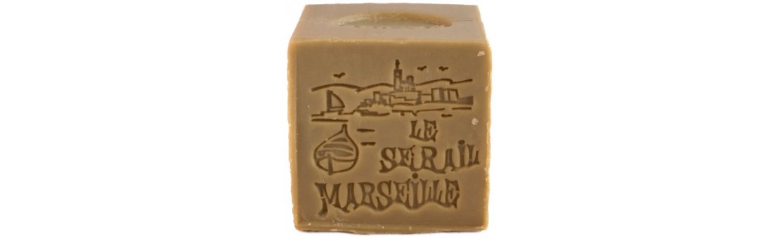 Savon de Marseille cube brut le Sérail 150 gr