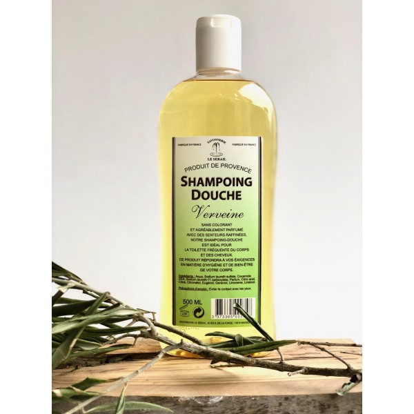 Shampoing douche verveine Marseille le Sérail 500ml