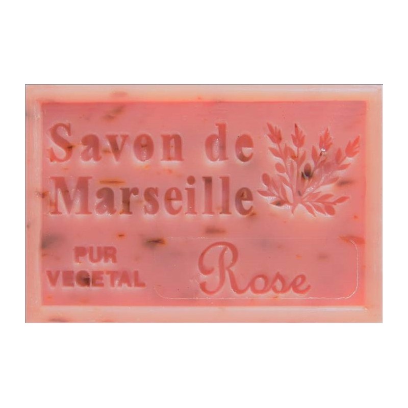 made donkey with soap milk soap Rose Marseille French petals