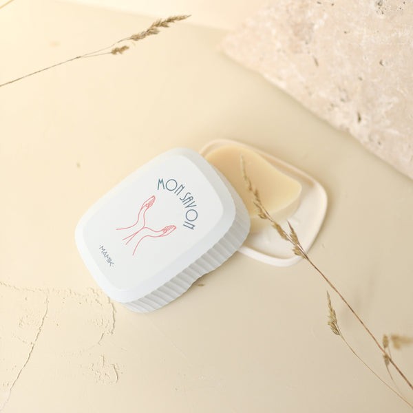 Boîte à savon 2 en 1 pour transporter vos savons et à utiliser comme porte-savon. MAMIK