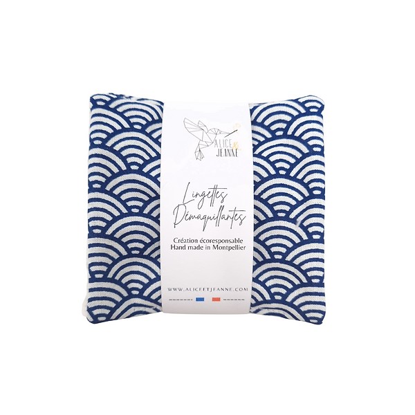 Lingettes démaquillantes. Océane. Alice et Jeanne.