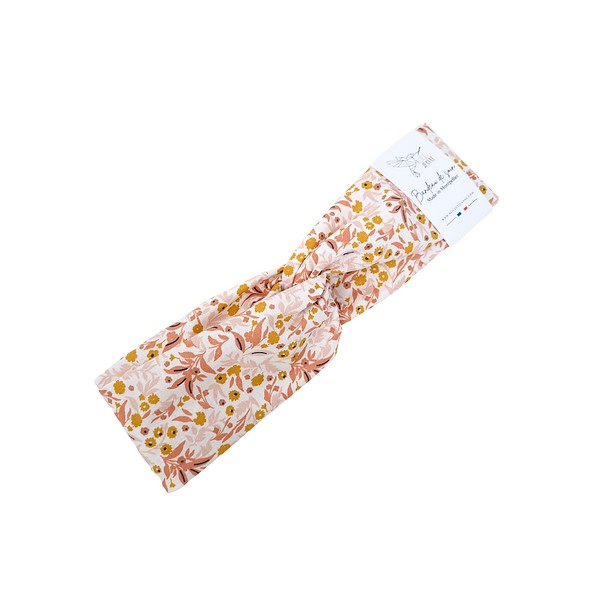 Bandeau de soin. Motifs Léontine. Alice et Jeanne