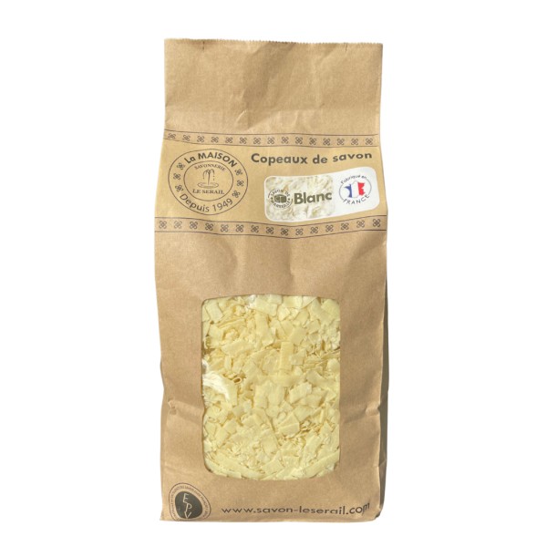 Copeaux de savon de marseille nature sans parfum sans conservateur sans colorant