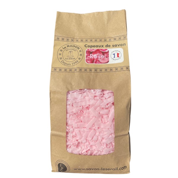 Copeaux de savon de Marseille Rose le Sérail 750g
