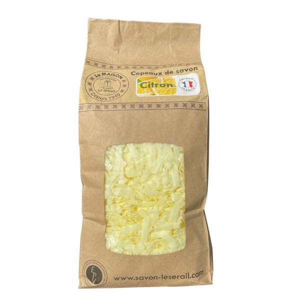 Copeaux de savon de Marseille Citron vert le Sérail 1kg