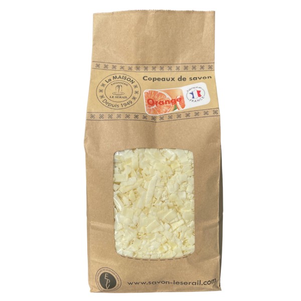 Copeaux de savon de Marseille Orange le Sérail 1kg